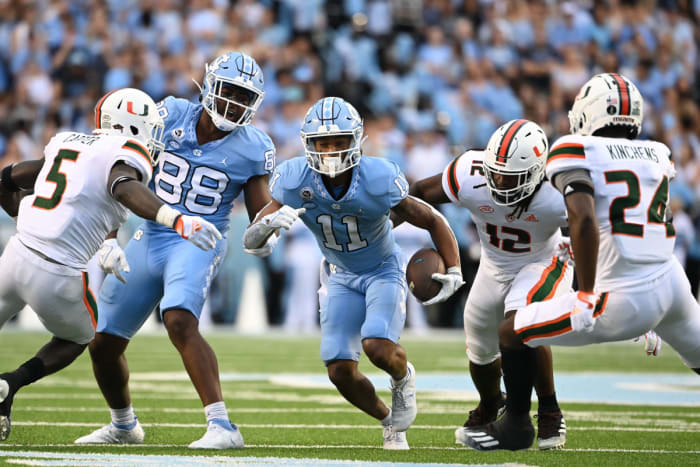 Few players in college football were as productive and versatile as Josh Downs was in the 2021 season.